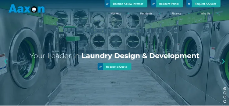 Screenshot Aaxon Laundry Systems