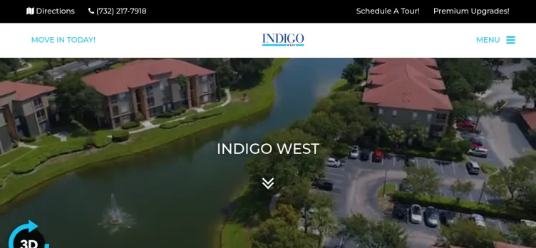 Screenshot Indigo West Apartment Homes