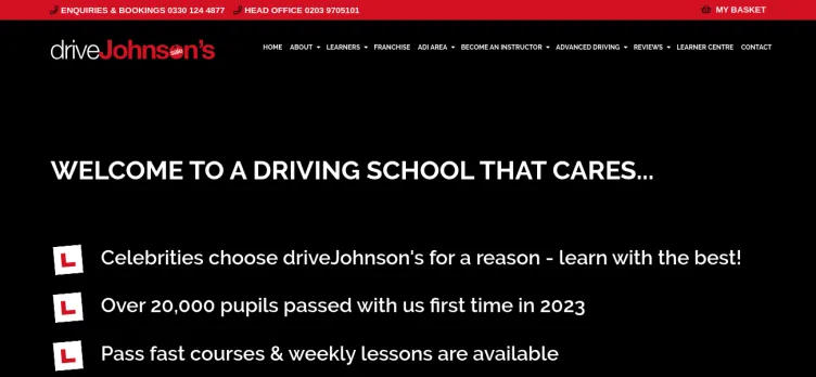 Screenshot driveJohnsons