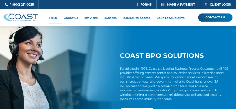 Screenshot Coast Professional