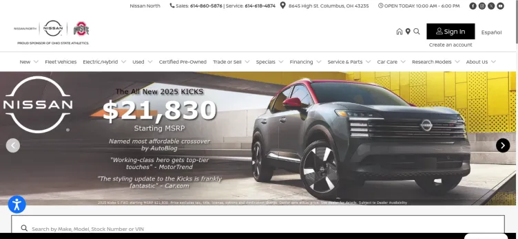 Screenshot Nissan North