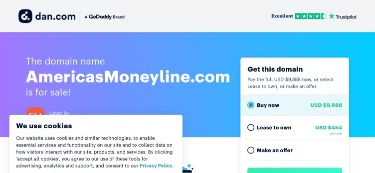 Screenshot America's Moneyline