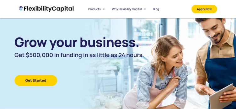 Screenshot Flexibility Capital