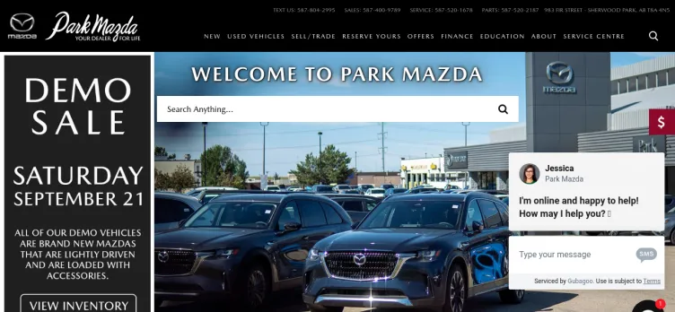 Screenshot Park Mazda