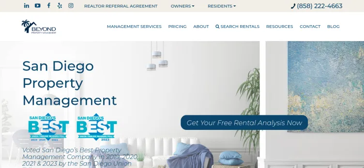 Screenshot Beyond Property Management