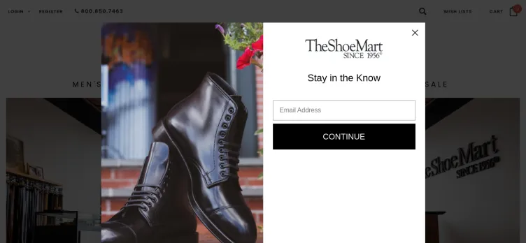 Screenshot The Shoe Mart