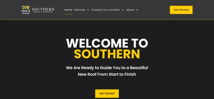 Screenshot Southern Roofing And Renovations Jonesboro