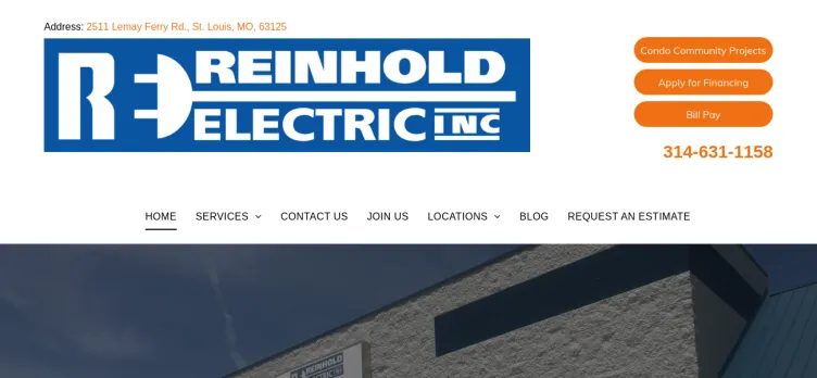 Screenshot Reinhold Electric