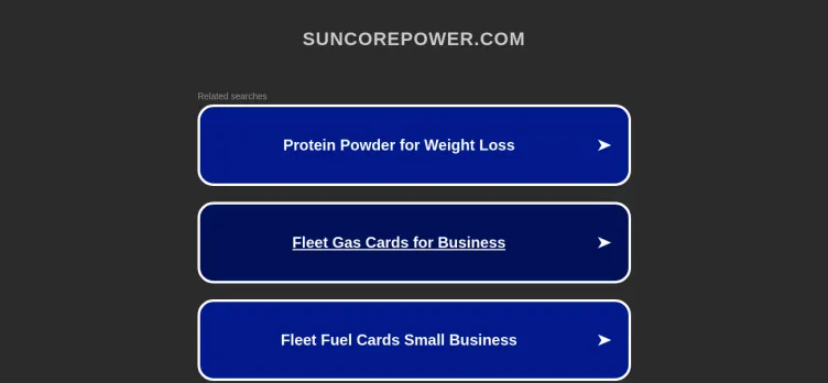 Screenshot SunCore Power