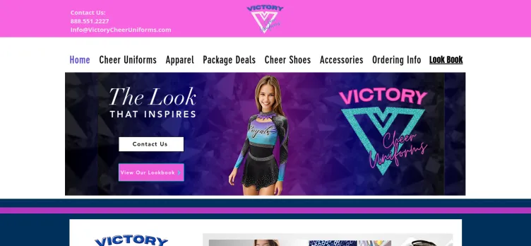 Screenshot Victory Cheer Uniforms