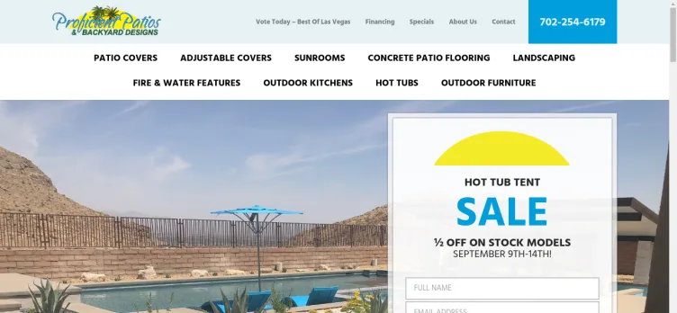 Screenshot Proficient Patios & Backyard Designs