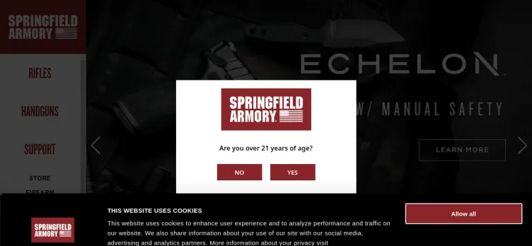 Screenshot Springfield Armory Company