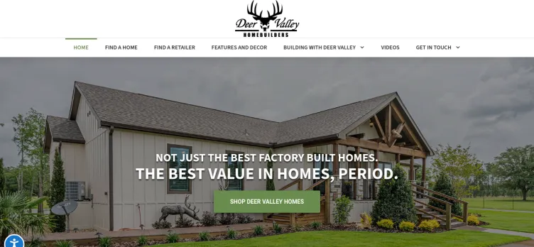 Screenshot Deer Valley Homebuilders