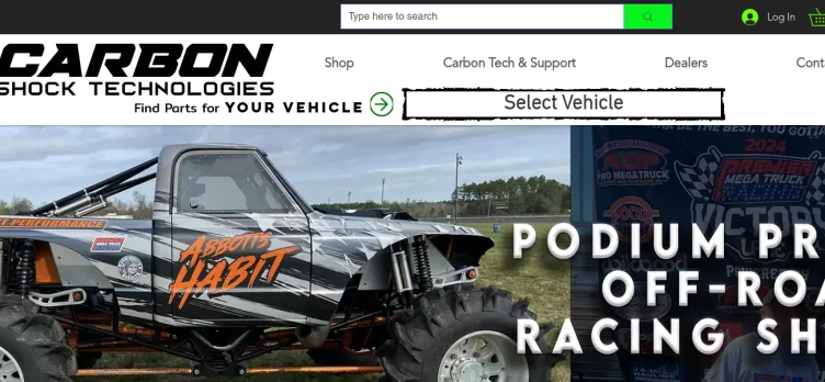 Screenshot Carbon Shock Technologies