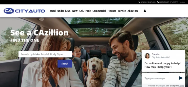 Screenshot City Auto - Murfreesboro
