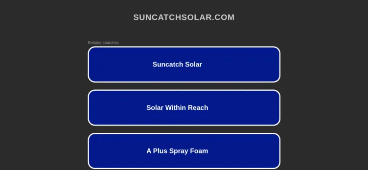 Screenshot Suncatch Solar