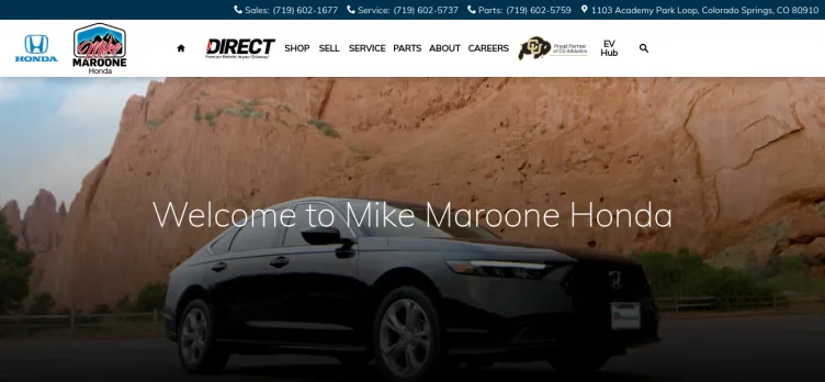 Screenshot Mike Maroone Honda