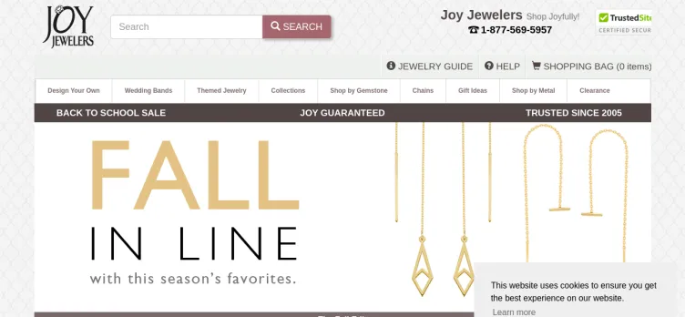 Screenshot Joy Jewelers