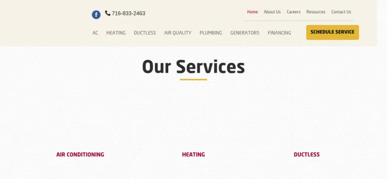 Screenshot Zenner & Ritter Heating & Cooling