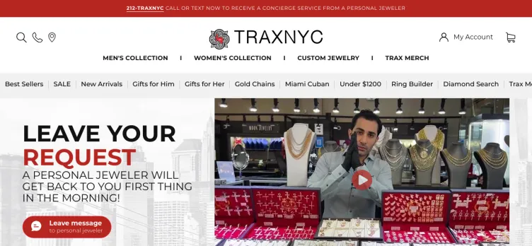 Screenshot TraxNYC