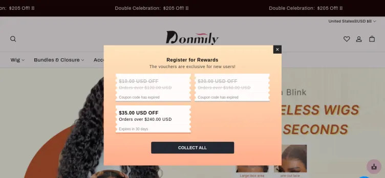 Screenshot Donmily