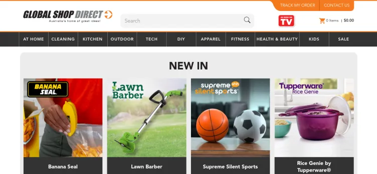 Screenshot Global Shop Direct