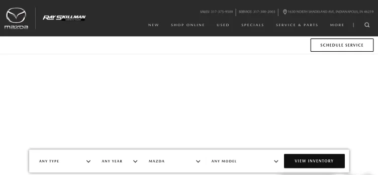 Screenshot Ray Skillman Northeast Mazda