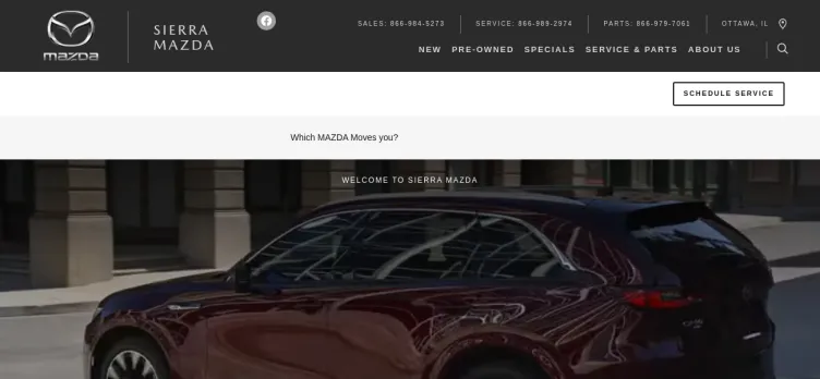 Screenshot Sierra Motor Mall