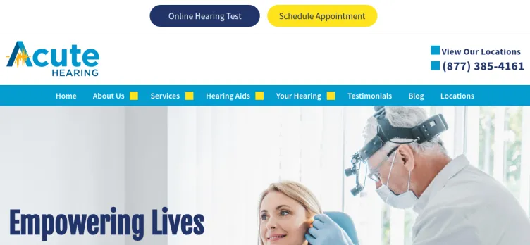 Screenshot Acute Hearing