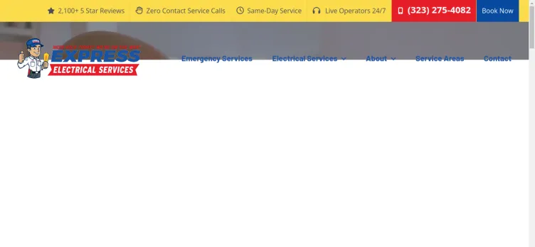 Screenshot Express Electrical Services