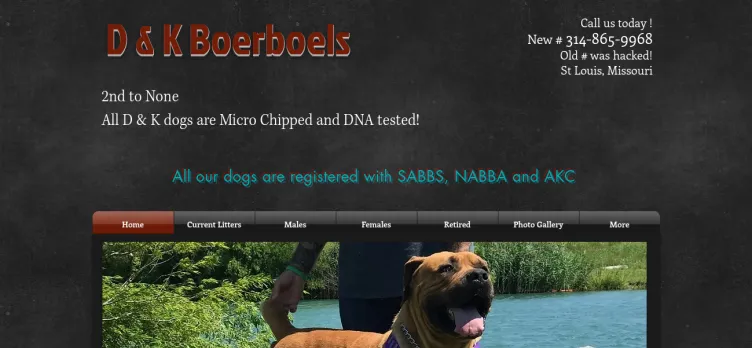 Screenshot D & K Boerboels