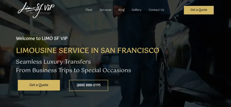 Screenshot Limo SF VIP