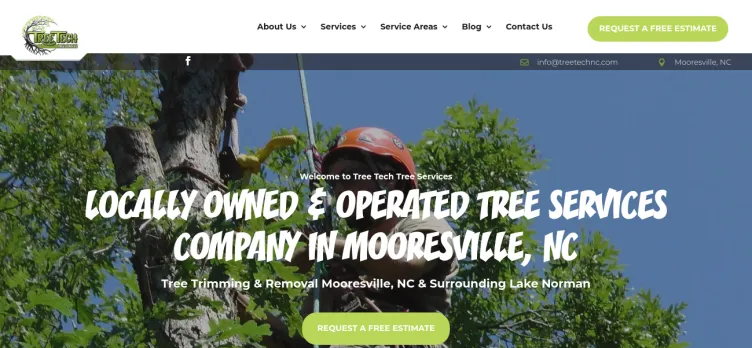 Screenshot Tree Tech Tree Services