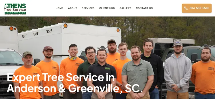 Screenshot Athens Tree Service