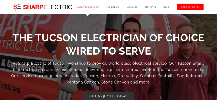 Screenshot Sharp Electric