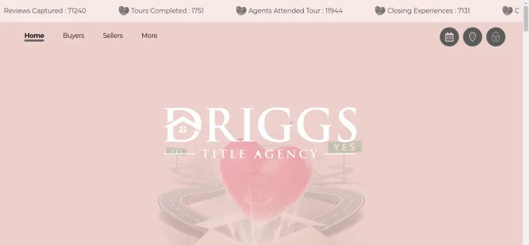 Screenshot Driggs Title Agency