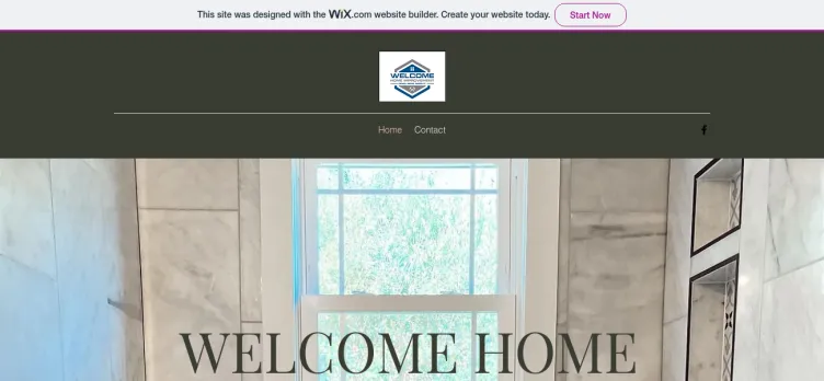 Screenshot Welcome Home Building Services