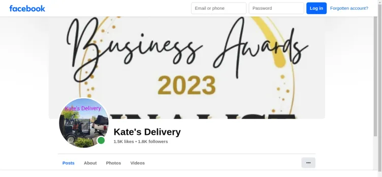 Screenshot Kate's Delivery