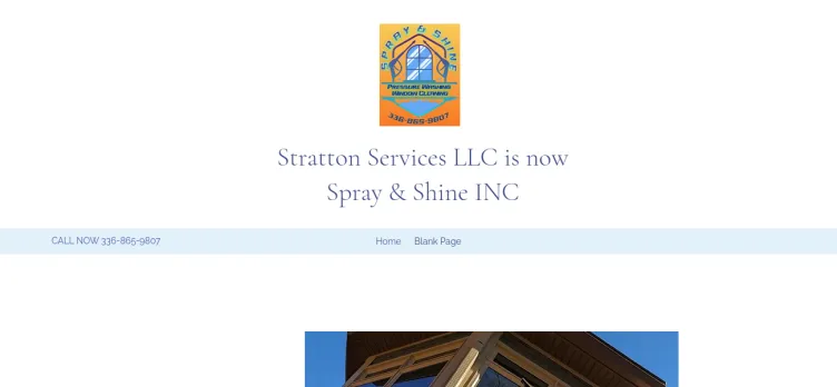 Screenshot Stratton Services