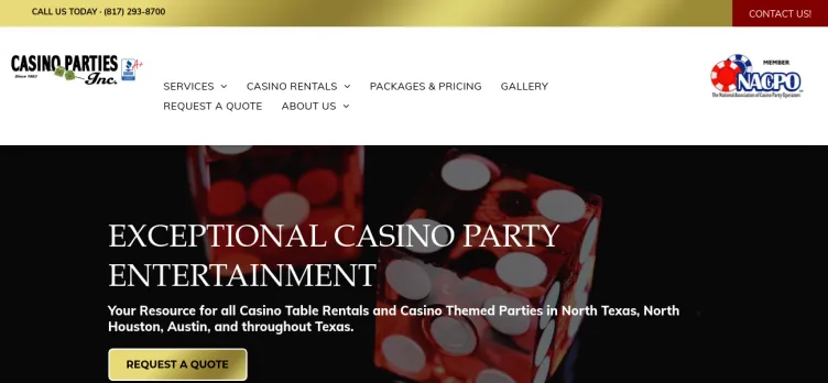 Screenshot Casino Parties