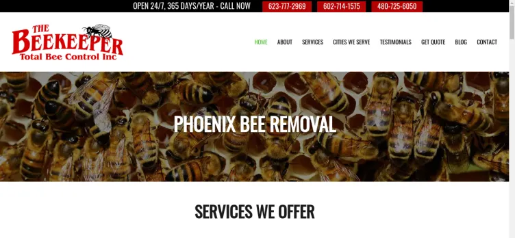 Screenshot The Beekeeper Total Bee Control