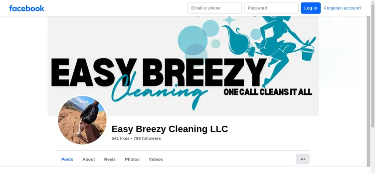 Screenshot Easy Breezy Cleaning