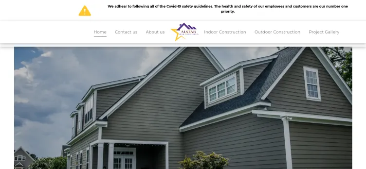 Screenshot Alstar Home Improvements