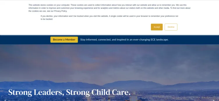 Screenshot Child Care Aware