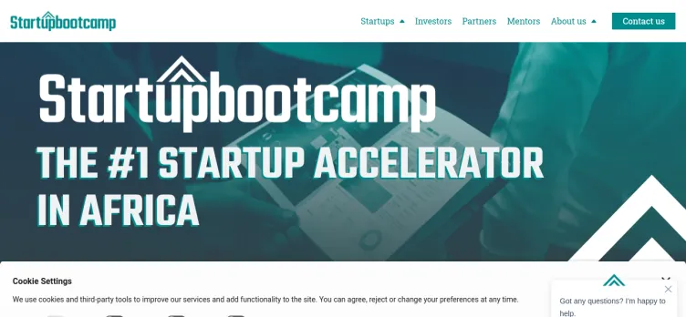 Screenshot Startupbootcamp