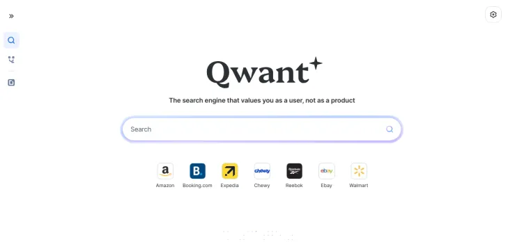 Screenshot About Qwant