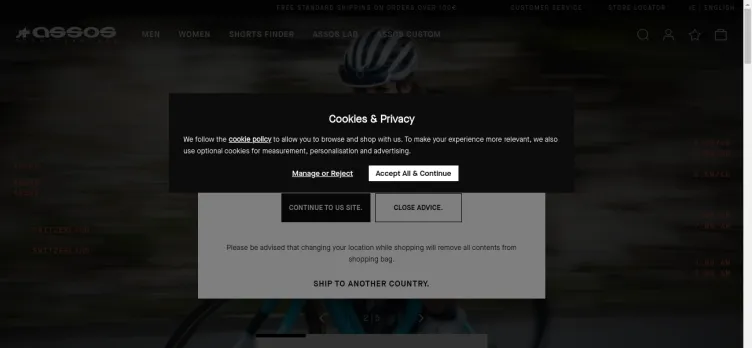 Screenshot Assos