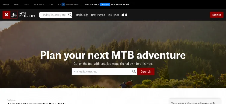 Screenshot MTB Project