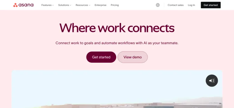 Screenshot Asana