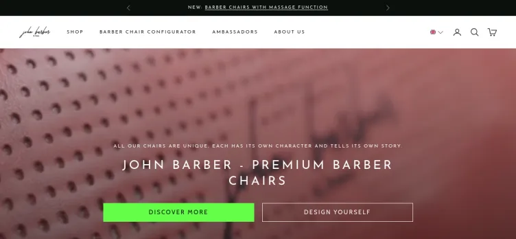 Screenshot John Barber & Sons